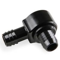 Brake System - Earl's Performance Plumbing - Earl's Brake Booster Check Valve - 13/16" Hose Barb Inlet - 1/2" Hose Barb Outlet - Black Anodized