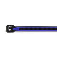 GripLockTies - GripLock Ties - 12.35" Long - Blue Rubber Lined - Nylon - Black - Reusable (Set of 100) - Image 4