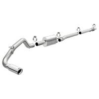 Exhaust System - Magnaflow Performance Exhaust - Magnaflow Street Series Cat-Back Exhaust System - 3" Diameter - 4" Polished Tip - Stainless 2.3 L - Ford Ranger 2019