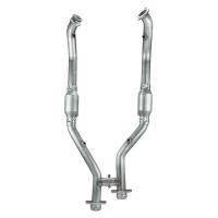 Pypes H-Pipe w/ Catalytic Converters - 2-1/2" Diameter - Stainless - Ford Modular - Mustang 1999-2004