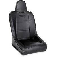Scat All-Terrain Suspension Seat - Non-Reclining - Side Bolsters - Harness Opening - Vinyl - Black