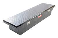 Truck Bed Accessories and Components - Truck Bed Toolboxes - Dee Zee - Dee Zee Tool Box - Red Crossover Single Lid Black