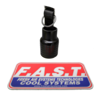 FAST Cooling - FAST Cooling 1.5" x 1.25 Velcro Secured Hose End Fitting - Image 2