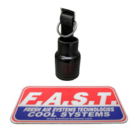 FAST Cooling - FAST Cooling 1.25" x 1.25" Velcro Secured Hose Fitting - Image 2