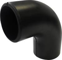 ATL Rubber Filler Elbow - Black - 2-1/4" x 90