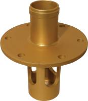 ATL Vent/Roll Over Valve - Ball Type - 1" O.D. - 3" Bolt Circle - Alodined Aluminum