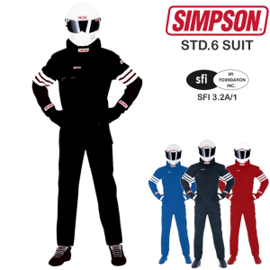 Racing Suits - Simpson Racing Suits - Simpson Classic STD.6 Nomex Driving Suit - CLEARANCE $199.88