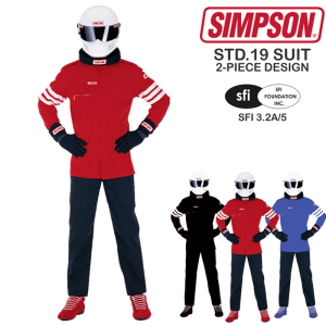 Racing Suits - Simpson Racing Suits - Simpson Classic STD.19 Nomex Driving Suit - 2 Piece - $568