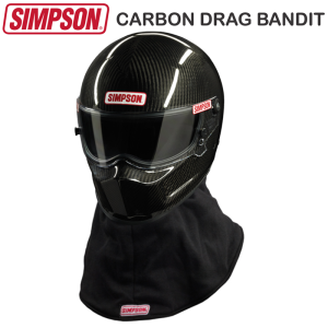 Helmets and Accessories - Simpson Helmets - Simpson Carbon Drag Bandit Helmet - Snell SA2020 - $999.95