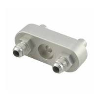 Bowler Performance Transmission - Bowler GM 6L80E Cooler Manifold Set - Converts To -6 Clear