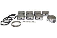 Icon Premium Forged Piston Kit - Includes Rings - 4.030" Bore - 1.2 x 1.2 x 3.0 mm Ring Groove - Minus 15.0 cc - GM LS-Series