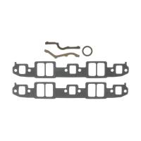 Engine Gaskets and Seals - Intake Manifold Gaskets - Clevite Engine Parts - Clevite Intake Manifold Gasket Set - 1.250 x 2.200" Rectangular Port - SB Chevy