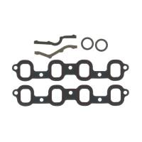Intake Manifold Gaskets - Intake Manifold Gaskets - SB Chevy - Clevite Engine Parts - Clevite Intake Manifold Gasket Set - 1.390 x 1.900" Rectangular Port - SB Chevy