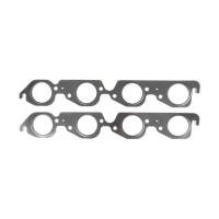 Gaskets and Seals - Exhaust System Gaskets and Seals - Clevite Engine Parts - Clevite Header Gasket - 2.130" Round Port - Multi-Layered Steel - BB Chevy (Pair)