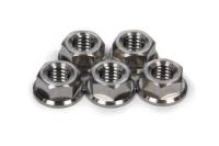 Wheels and Tire Accessories - Wheel Components and Accessories - Ti22 Performance - Ti22 Front Hub Flange Nuts - Titanium - 3/8-16 5pk