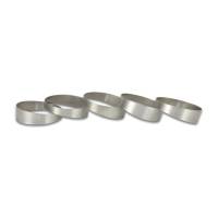Exhaust Pipe - Bends - Exhaust Pipe Pie Cuts - Vibrant Performance - Vibrant Performance Pie Cut - 3" OD - Titanium (Set of 5)