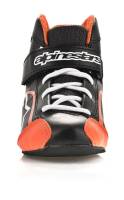 Alpinestars - Alpinestars Tech-1 K S Youth Karting Shoe - Black/White/Orange Fluo - Size 1 - Image 2