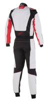 Alpinestars - Alpinestars KMX-3 v2 Karting Suit - White/Black/Red - Size 40 - Image 2