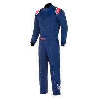 Alpinestars Indoor Karting Suit - Royal Blue/Red - Size XS