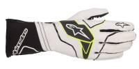 Alpinestars - Alpinestars Tech-KX v2 Karting Glove - White/Black - Size L - Image 1