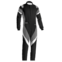 Sparco Victory 2.0 Boot Cut Suit - Black/White - Size: 54