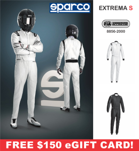 Racing Suits - Shop FIA Approved Suits - Sparco Extrema S - FIA - $1498.99