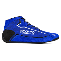 Sparco Slalom+ Suede Shoe - Blue - Size: 9 / Euro 42
