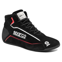 Sparco - Sparco Slalom+ Suede Shoe - Red - Size: 11.5 / Euro 45 - Image 2