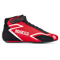 Sparco Skid Shoe - Red/Black - Size 38