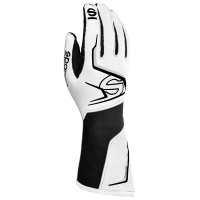 Sparco Tide Glove - White/Black - Size 8