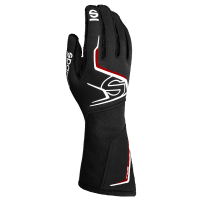 Sparco Gloves - Sparco Tide Glove - $249 - Sparco - Sparco Tide Glove - Black/Red - Size 8