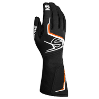 Sparco Tide Glove - Black/Orange - Size 11