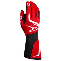 Sparco Gloves - Sparco Tide Glove - $249 - Sparco - Sparco Tide Glove - Red/Black - Size 12