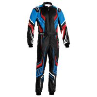 Sparco - Sparco Prime K Karting Suit - Black/Blue - Size 44 - Image 1