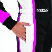 Sparco - Sparco Kerb Lady Kid Karting Suit - Black/White - Size 120 - Image 2