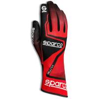 Sparco Rush Karting Glove - Red/Black - Size: 5X-Small / 4 Euro