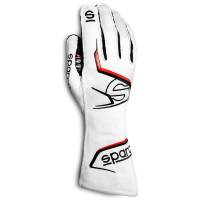 Sparco Arrow K Karting Glove - White/Black - Size: XX-Small / 7 Euro
