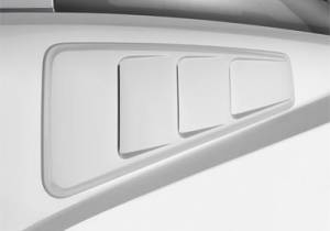 Body & Exterior - Street & Truck Body Components - Quarter Window Covers