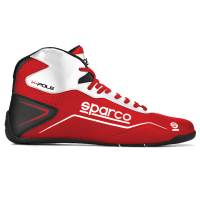 Sparco K-Pole Karting Shoe - Red/White - Size: 4 / Euro 35