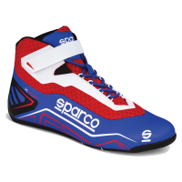 Sparco - Sparco K-Run Karting Shoe - Blue/Red - Size: 4.5 / Euro 36 - Image 2