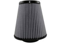 aFe Power Magnum FLOW Pro Dry S Air Filter Element - Conical - 6 x 9" Base Diameter - 5-1/2" Top Diameter - 9" Tall - 4-3/8" Flange - Synthetic - Black - Universal