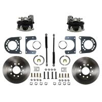 Brake System - Brake Systems And Components - Leed Brakes - Leed Disc Conversion Brake System - Rear - 1 Piston Caliper - 11" Solid Rotors - Iron - Ford 8"/9"