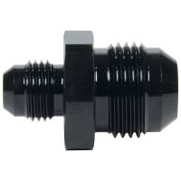 Allstar Performance Straight Adapter - 10 AN Male to 6 AN Male - Aluminum - Black Anodize