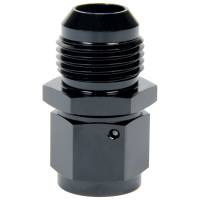 Allstar Performance Straight Adapter - 3 AN Female Swivel to 4 AN Male - Aluminum - Black Anodize
