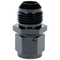 AN to AN Fittings and Adapters - Female AN to Male AN Flare Reducers - Allstar Performance - Allstar Performance Straight Adapter - 6 AN Female Swivel to 8 AN Male - Aluminum - Black Anodize