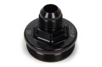 XRP Fuel Filter End Cap - 12 AN Male - Aluminum - Black - XRP 71/72 Series Fuel Filters