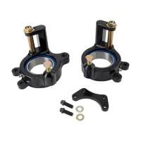 4-Link Suspension - Birdcages - Winters Performance Products - Winters Birdcage - Right Side - 28 mm ID Bearing - Angular Contact Bearing - Steel Hardware - Forged Aluminum - Black Anodize - Sprint Car (Pair)