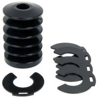 Allstar Performance Bump Stop - 3" Tall - 1-5/8" OD - 1/16" Thick Packer Shims Included - Polyurethane - Black