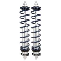 Strange Double Adjustable Coil-Over Shock Kit - Twintube - 10.00" Compressed/13.84" Extended - Threaded Aluminum - Clear Anodize - Front/Rear (Pair)