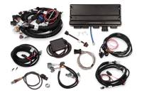 Holley EFI Terminator X Max Engine Control Module - 3.5" Touchscreen - Drive By Wire - Wiring Harness - Transmission Control - 24x Reluctor Wheel - GM LS-Series